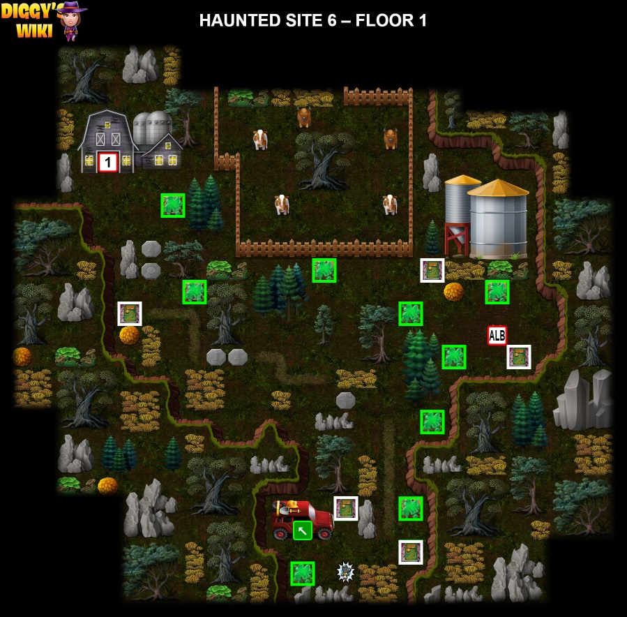 Haunted Site 6 Map 0