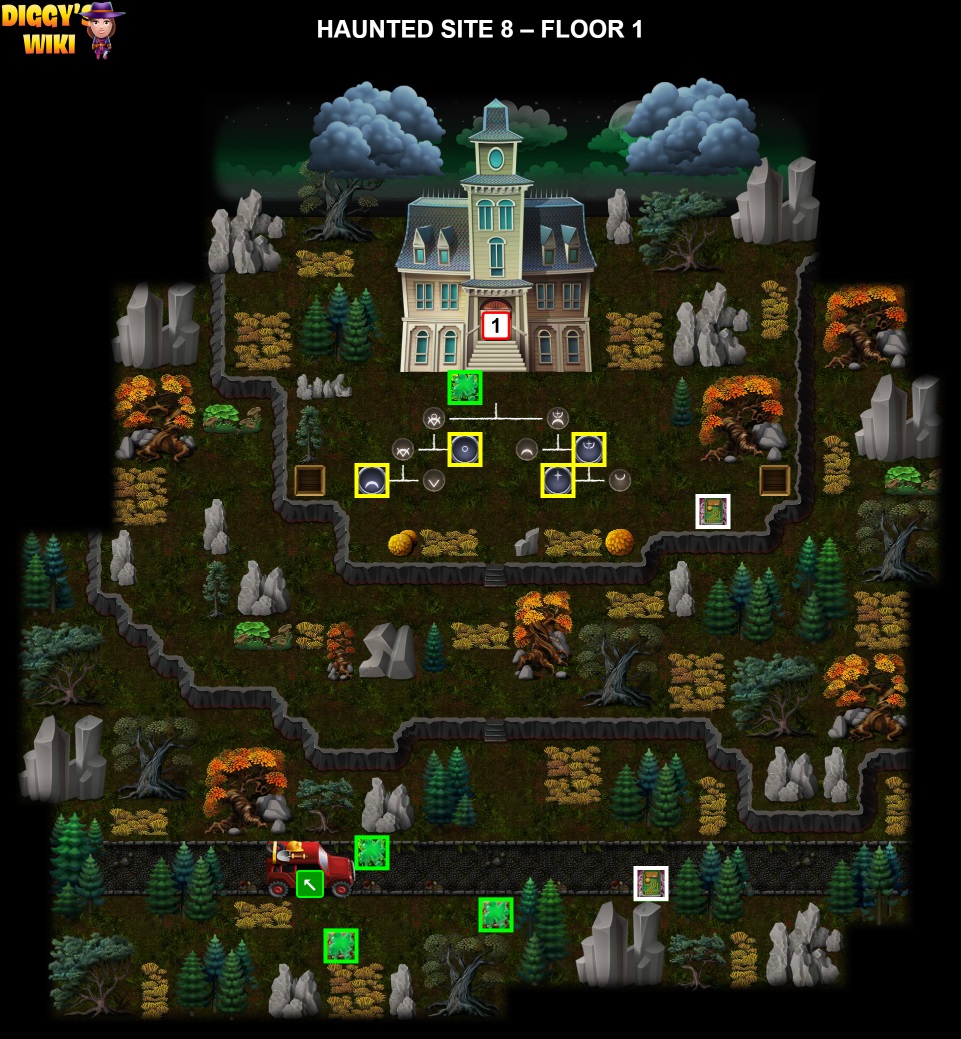Haunted Site 8 Map 0