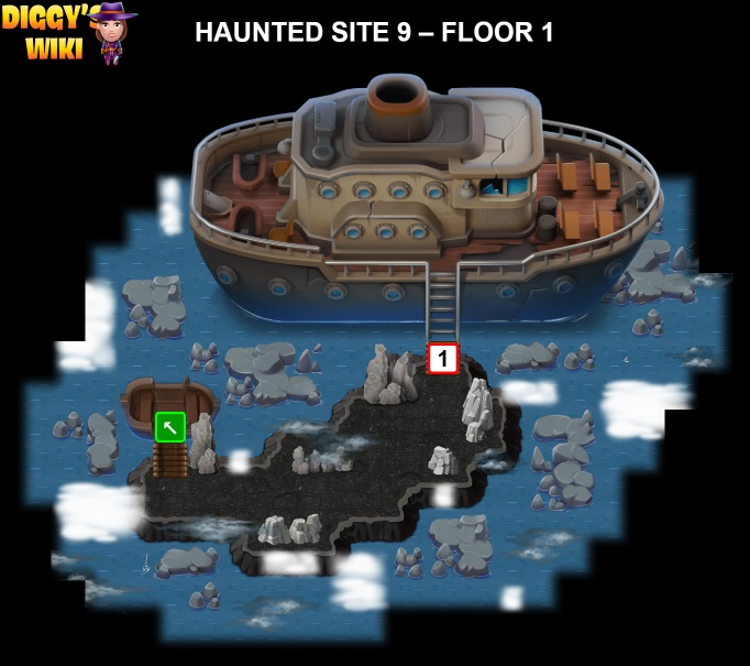 Haunted Site 9 Map 0