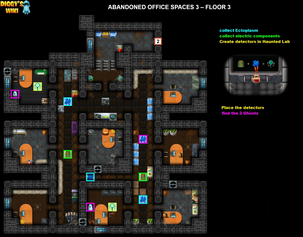 Abandoned Office Spaces 3 Map 2
