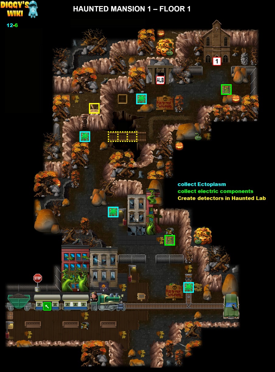 Haunted Mansion 1 Map 0