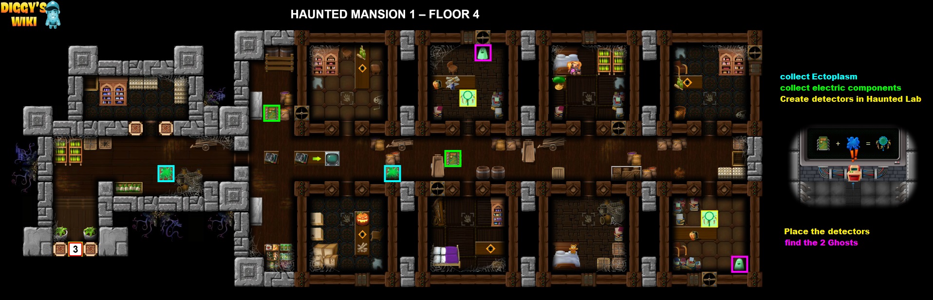 Haunted Mansion 1 Map 3