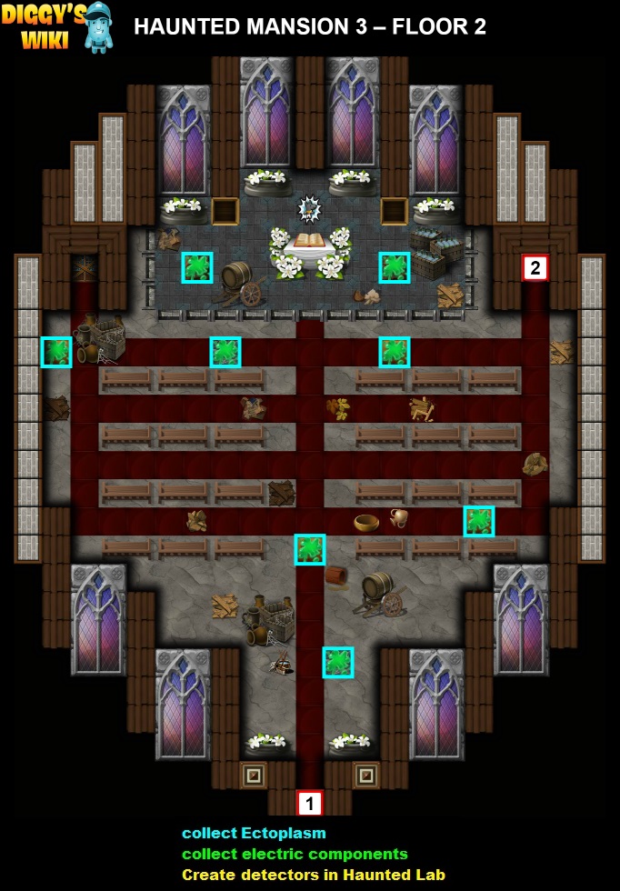 Haunted Mansion 3 Map 1