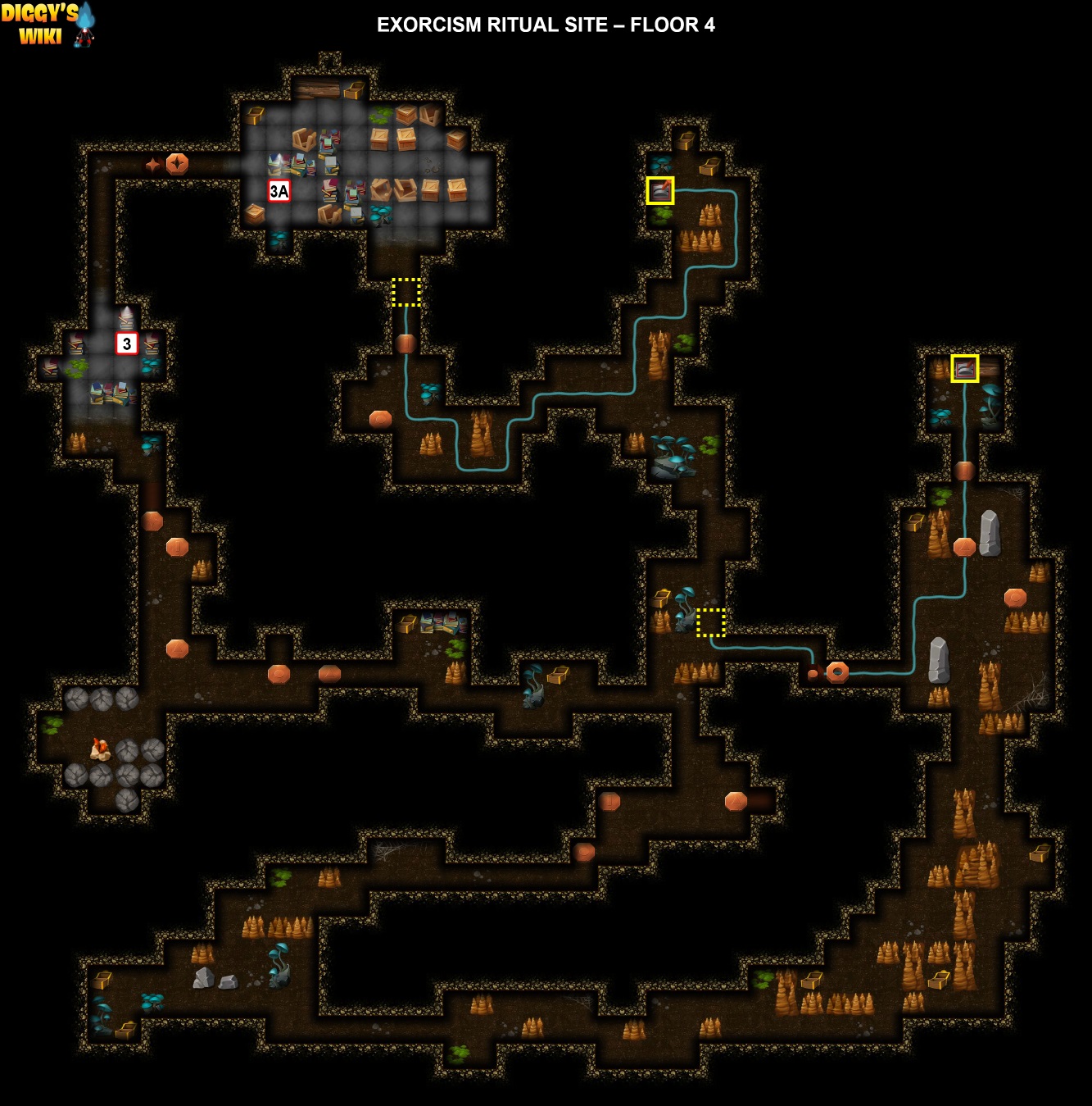Exorcism Ritual Site Map 3