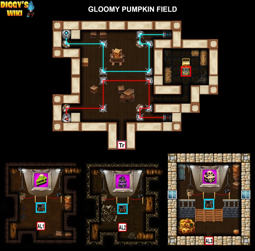 Gloomy Pumpkin Field Map 3