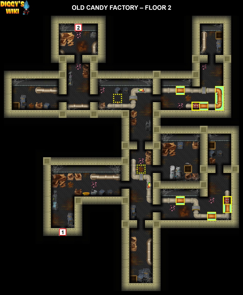 Old Candy Factory Map 1