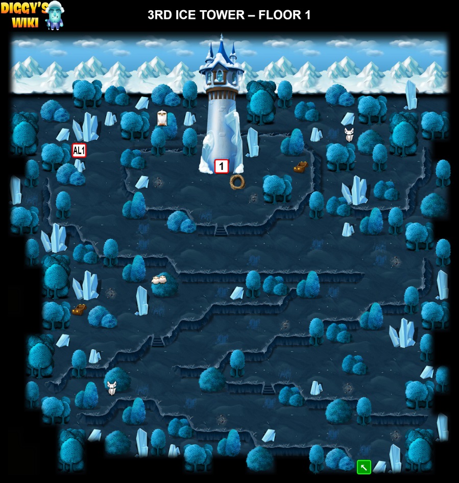 3rd Ice Tower Map 0