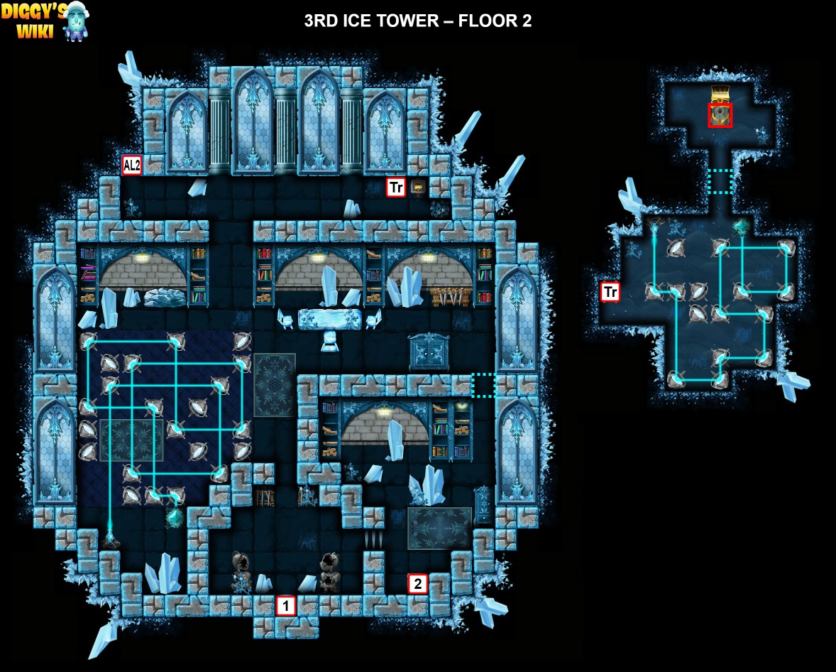 3rd Ice Tower Map 1