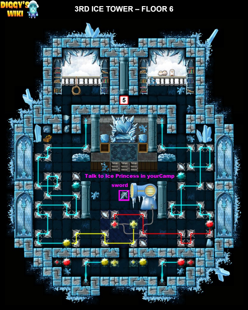 3rd Ice Tower Map 5