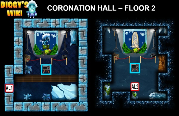 Coronation Hall Map 1