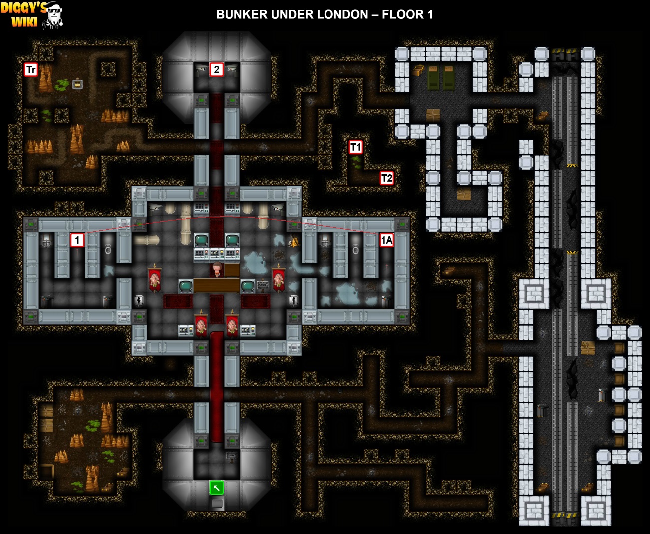 Bunker Under London Map 0