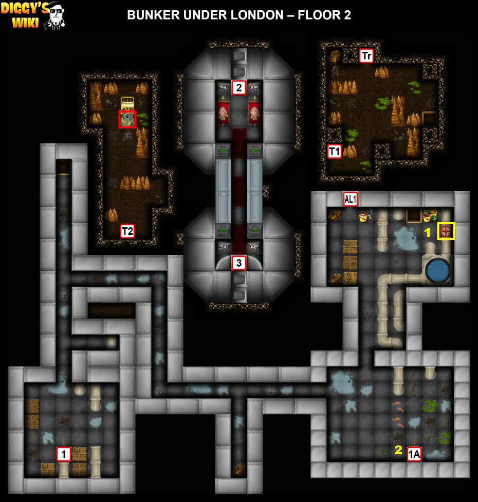 Bunker Under London Map 1