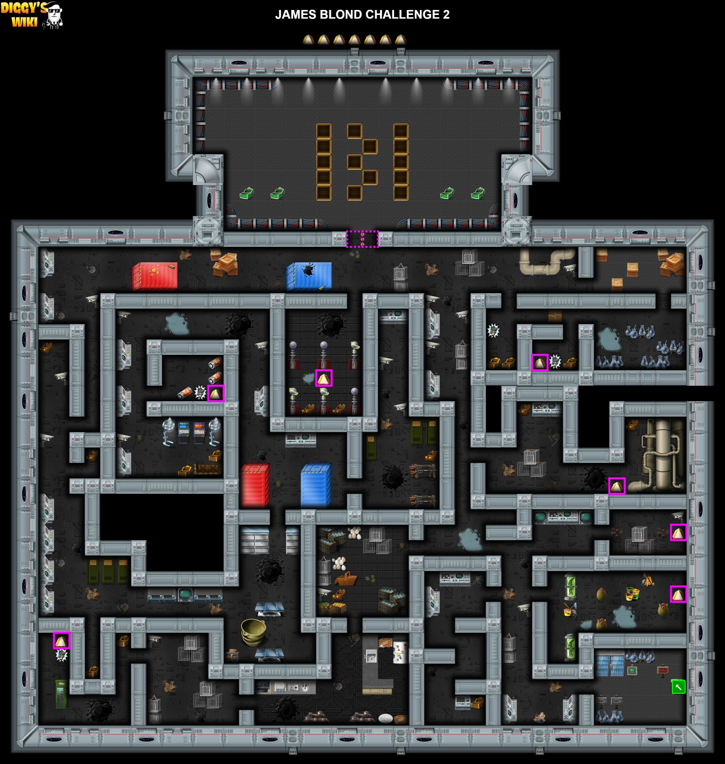 James Blond Challenge 2 Map 0