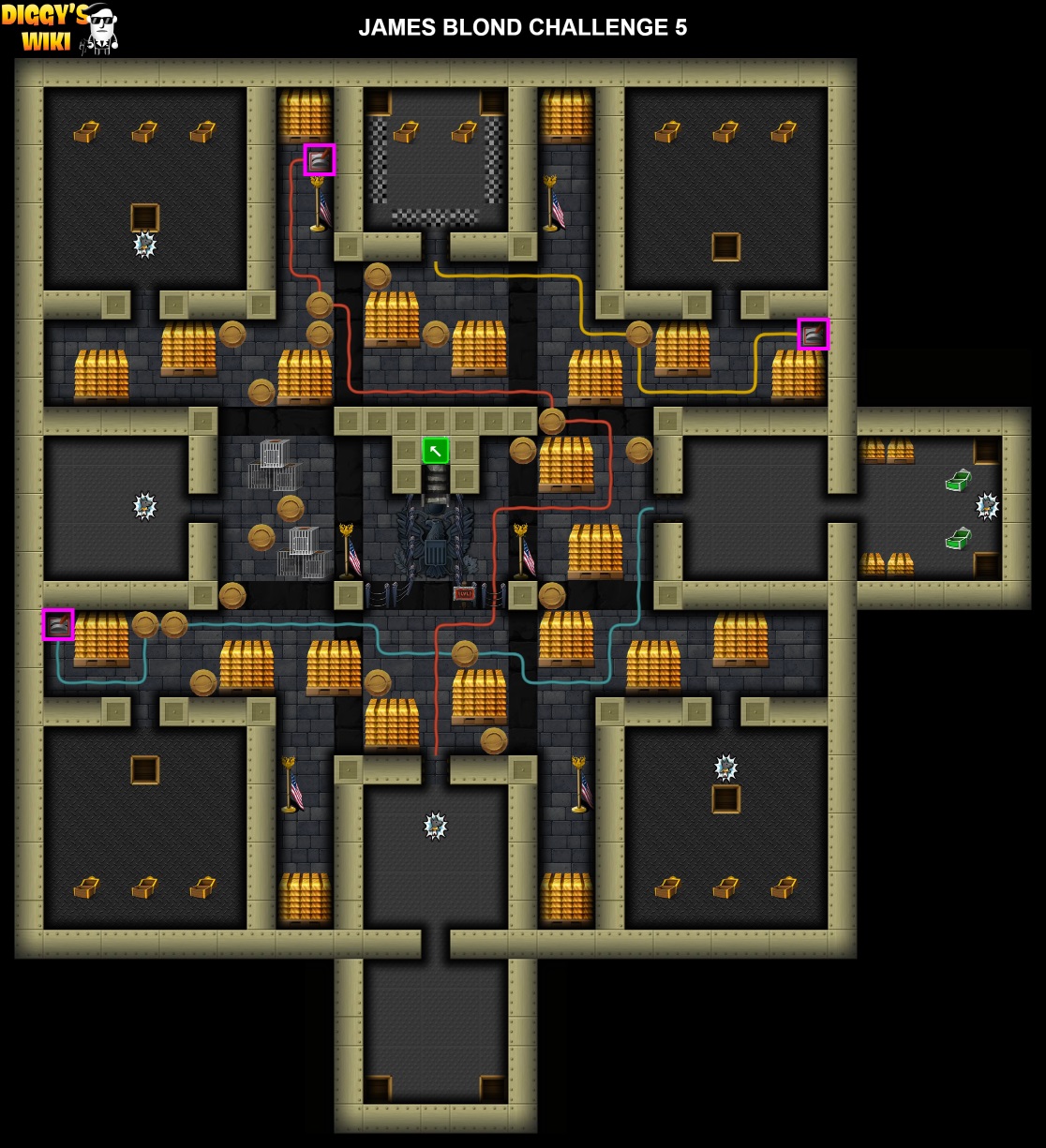 James Blond Challenge 5 Map 0
