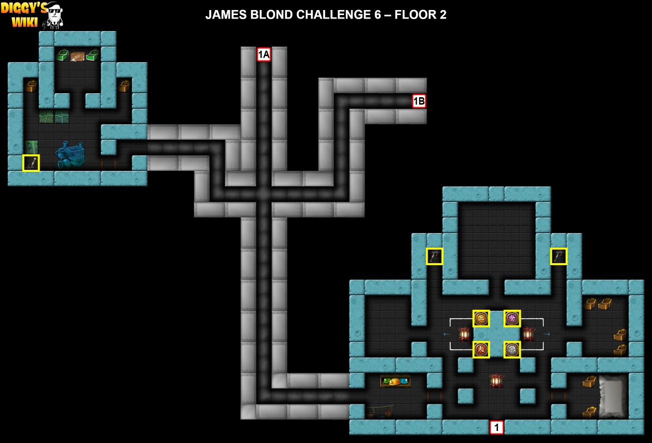 James Blond Challenge 6 Map 1