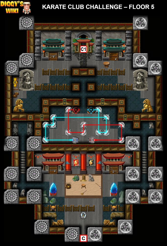 Karate Club Challenge Map 4