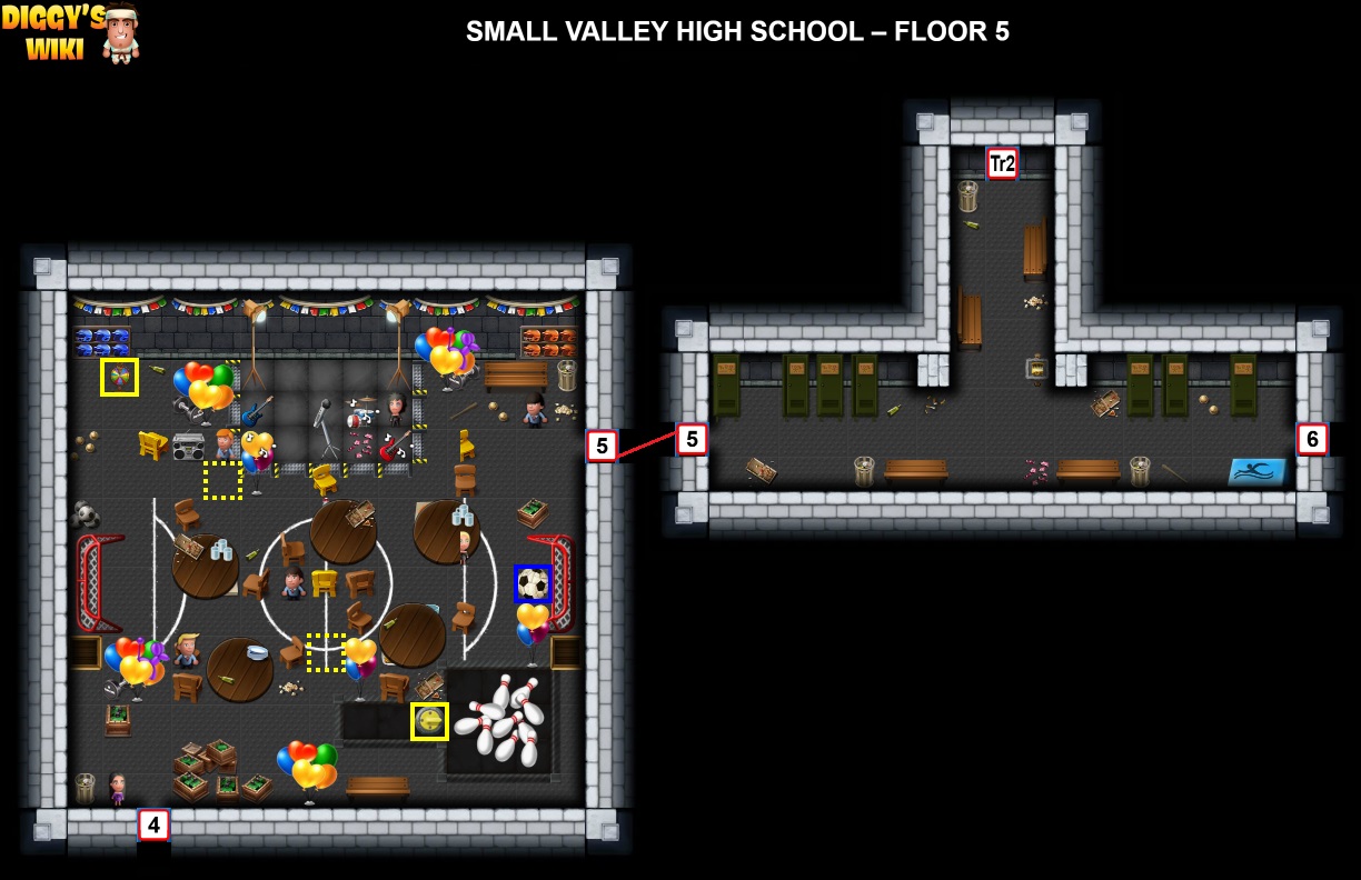 Small Valley High School Map 4