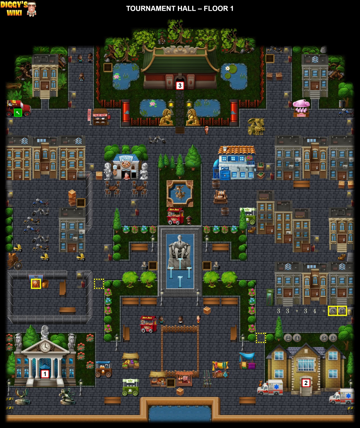 Tournament Hall Map 0