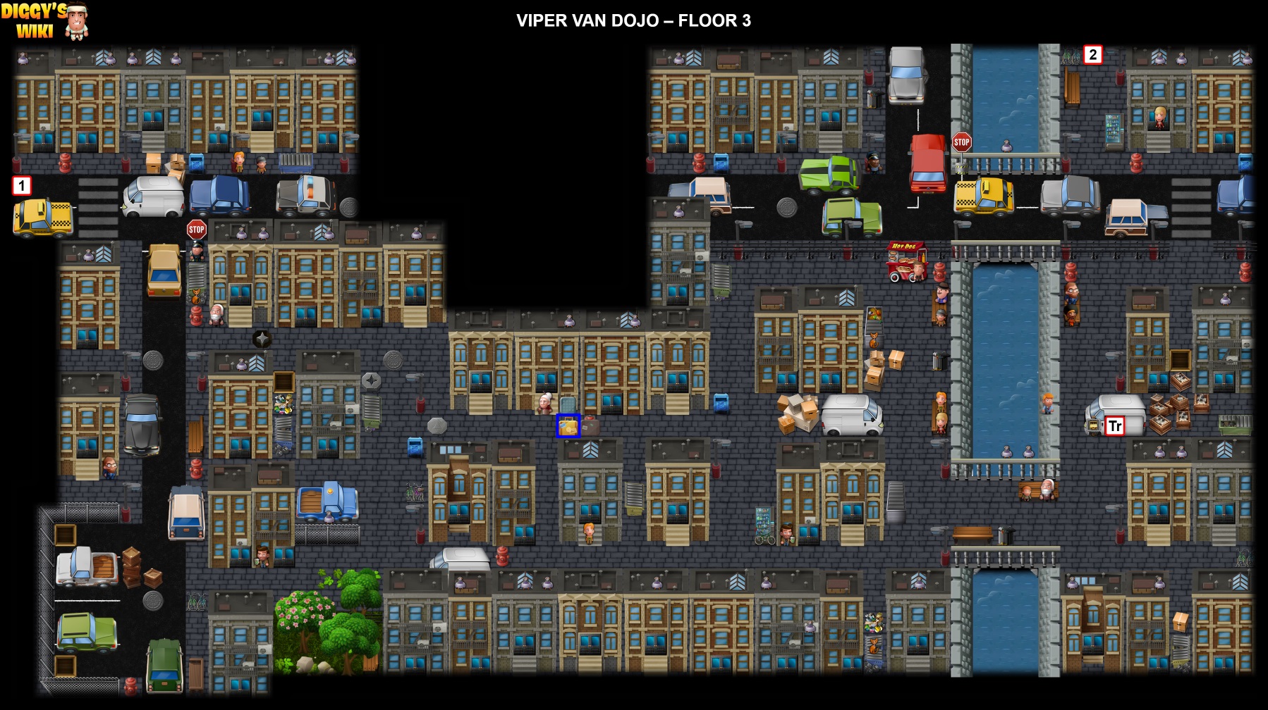 Viper Van Dojo Map 1