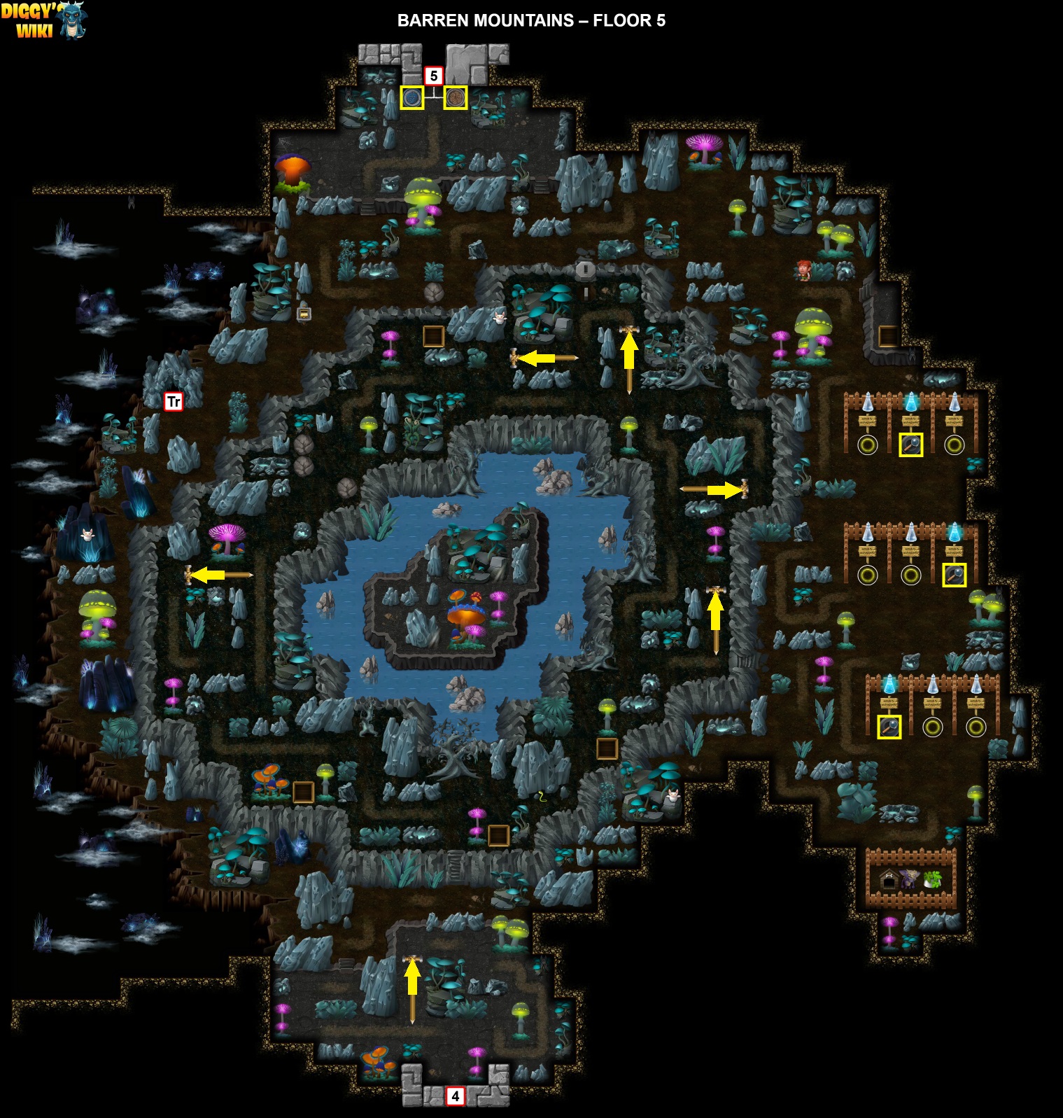 Barren Mountains Map 4