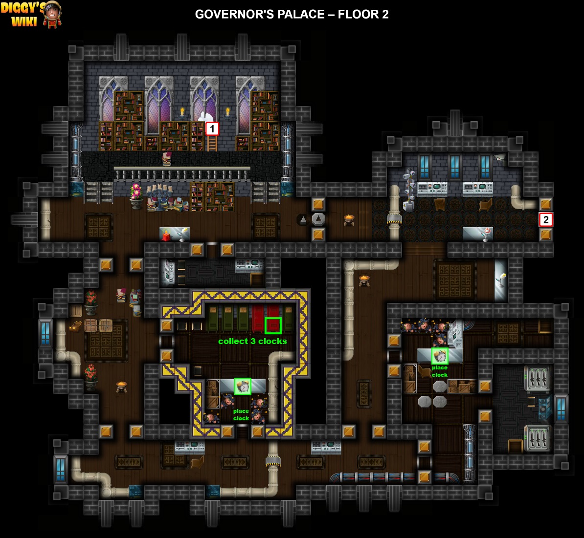 Governor's Palace Map 1