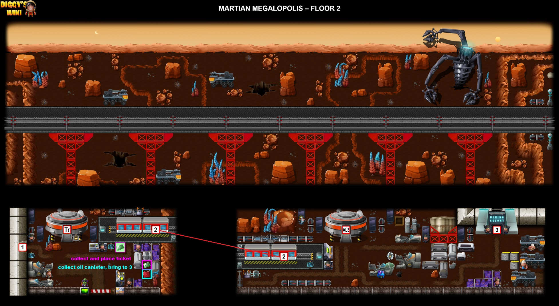 Martian Megalopolis Map 1