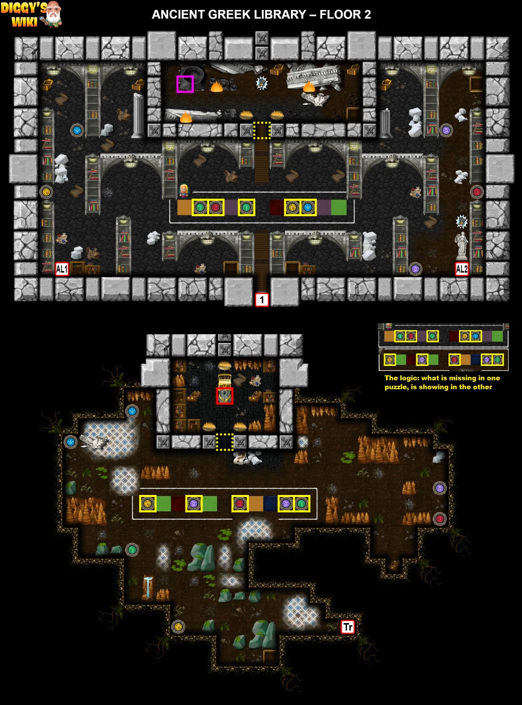 Ancient Greek Library Map 1