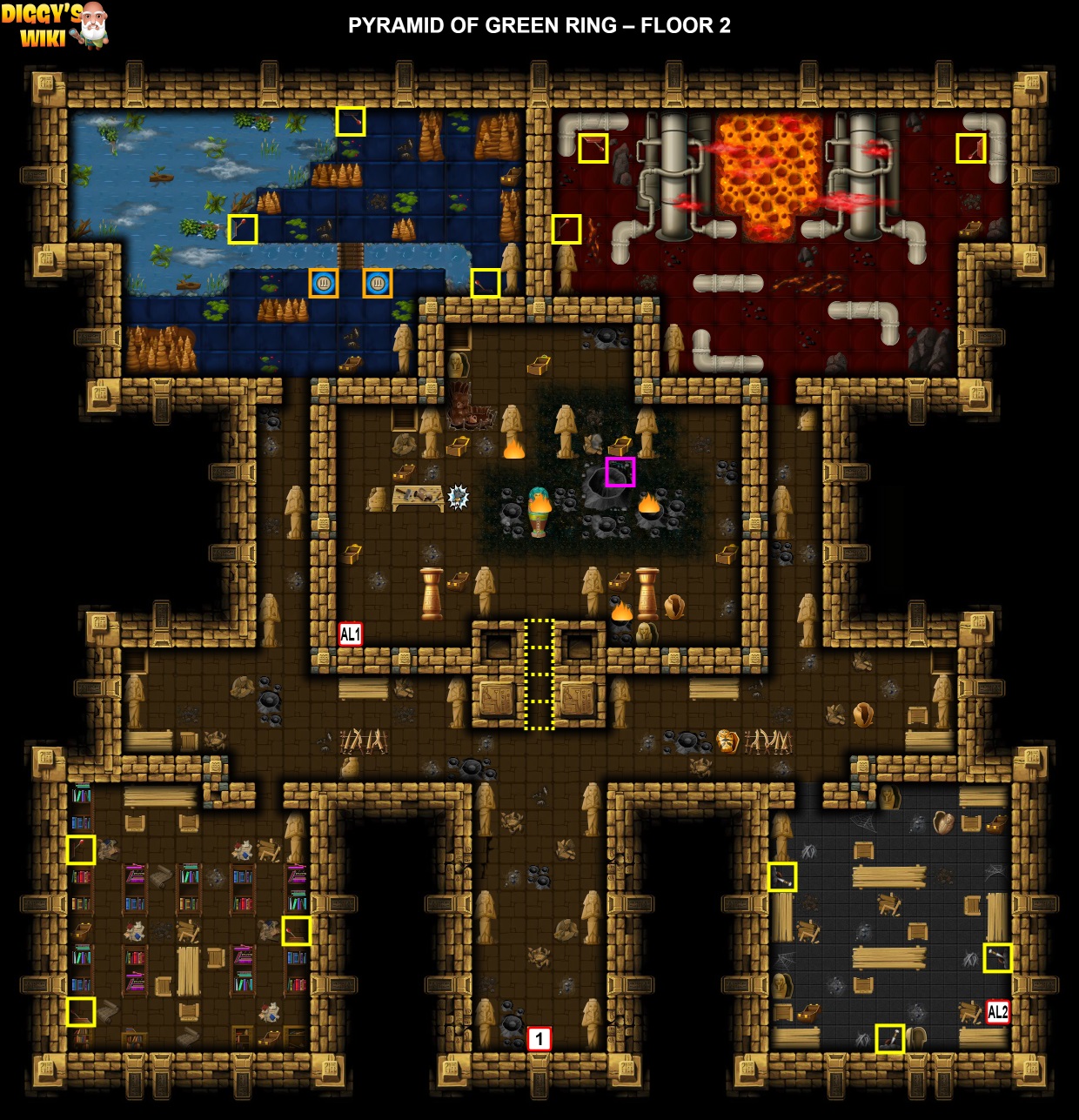 Pyramid Of Green Ring Map 1