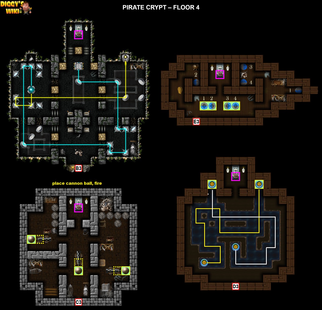 Pirate Crypt Map 2