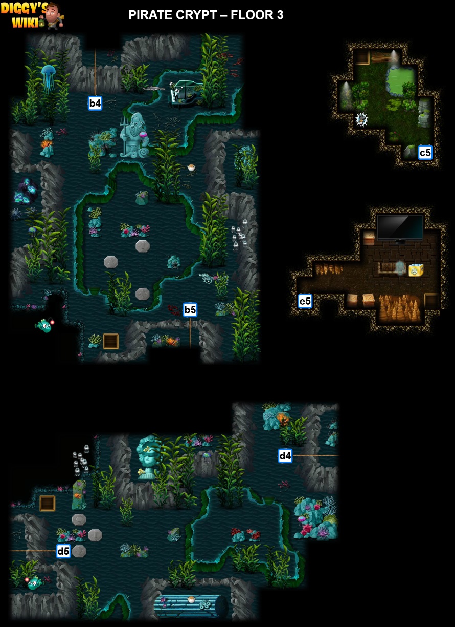 Pirate Crypt Map 3