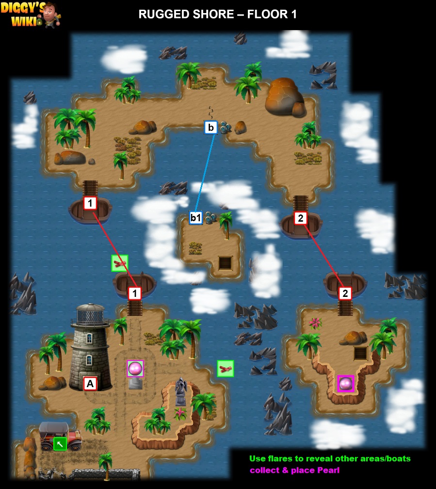 Rugged Shore Map 0
