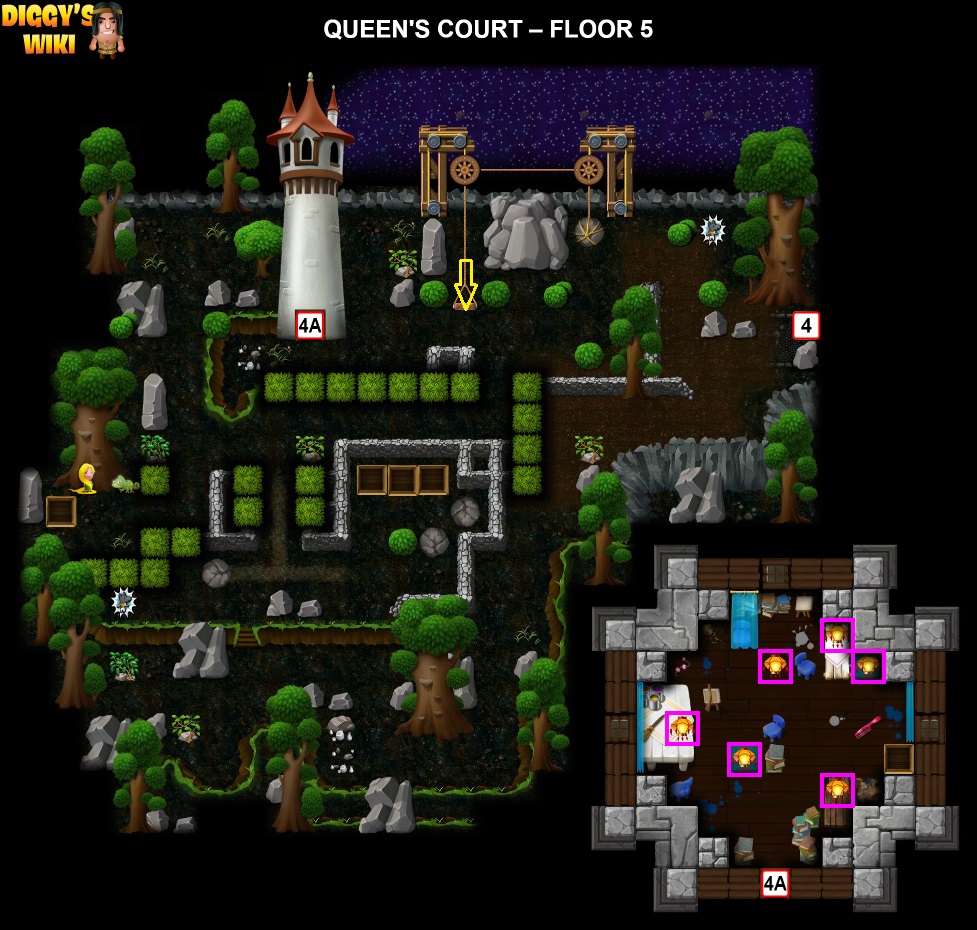 Queen's Court Map 4