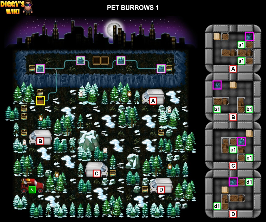 Pet Burrows 1 Map 0
