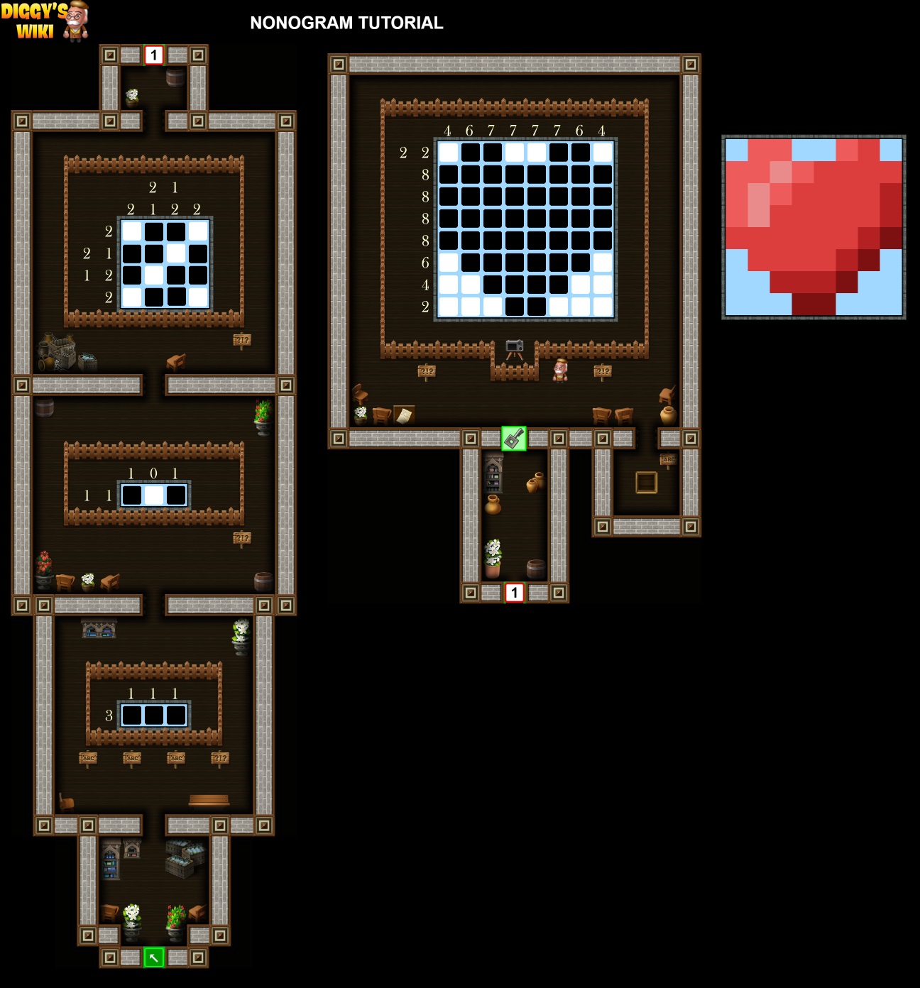 Nonogram Tutorial Map 0