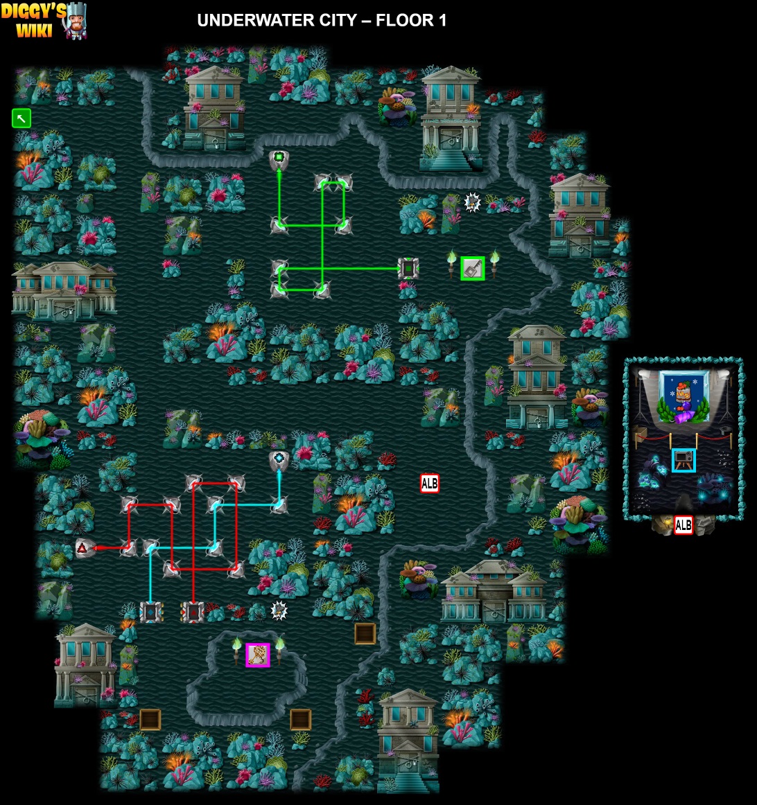 Underwater City Map 0