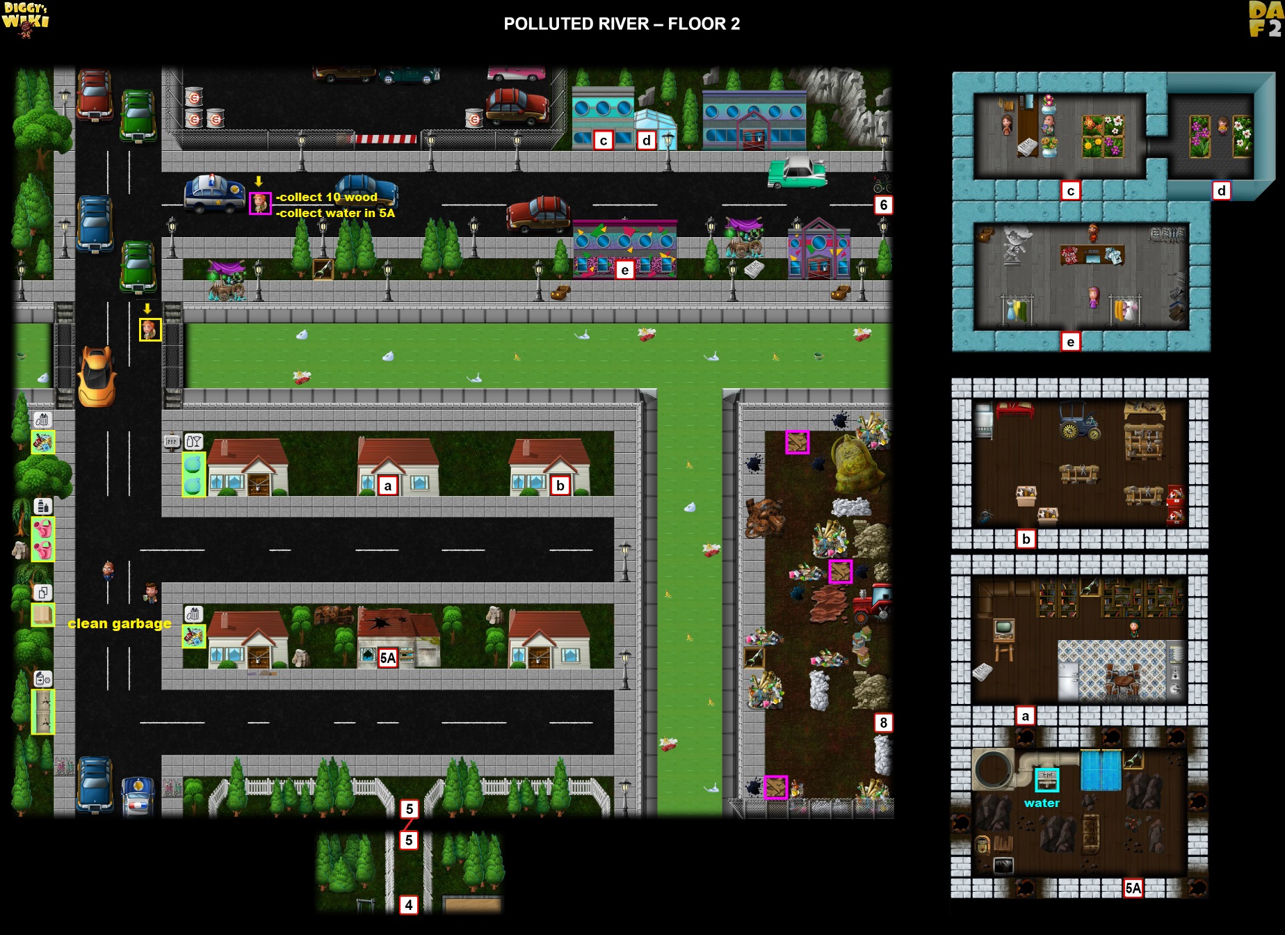 Polluted River Map 1