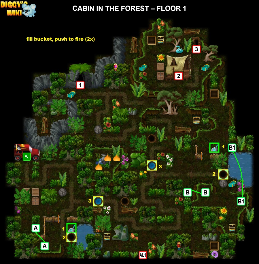 Cabin In The Forest Map 0