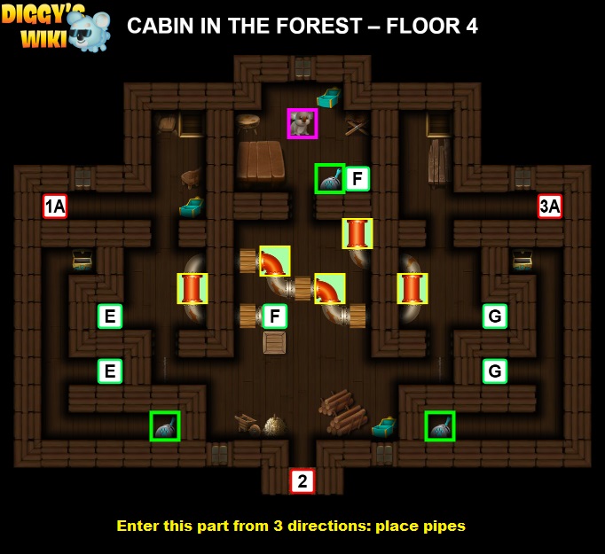 Cabin In The Forest Map 3