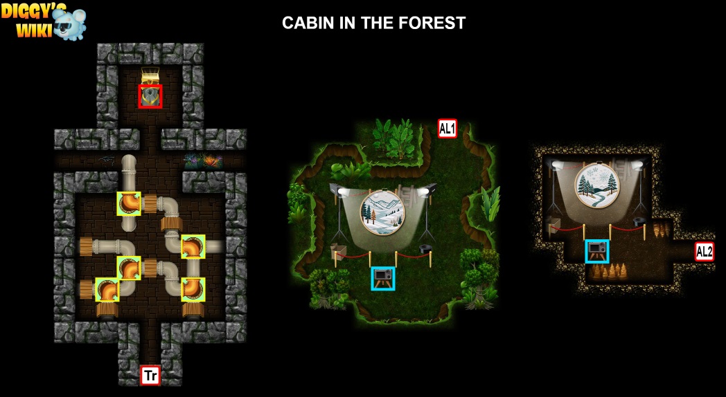 Cabin In The Forest Map 4