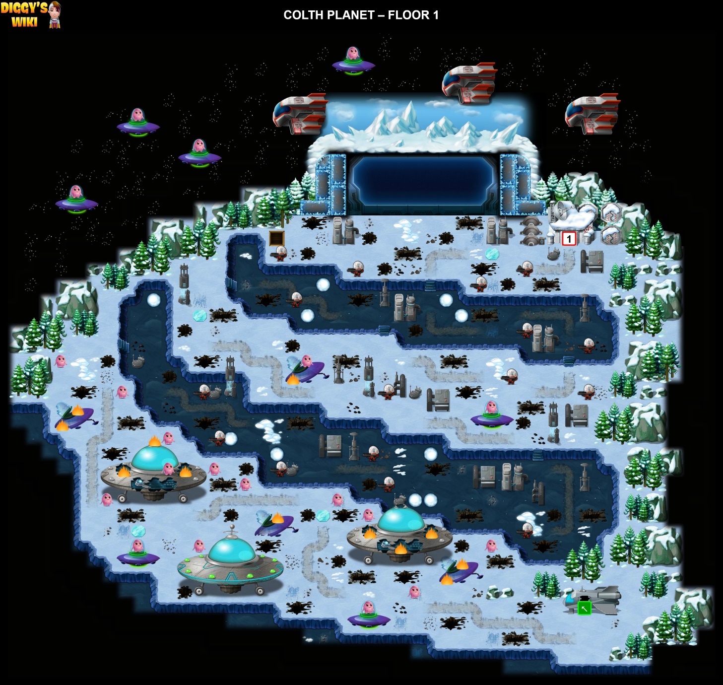 Colth Planet Map 0