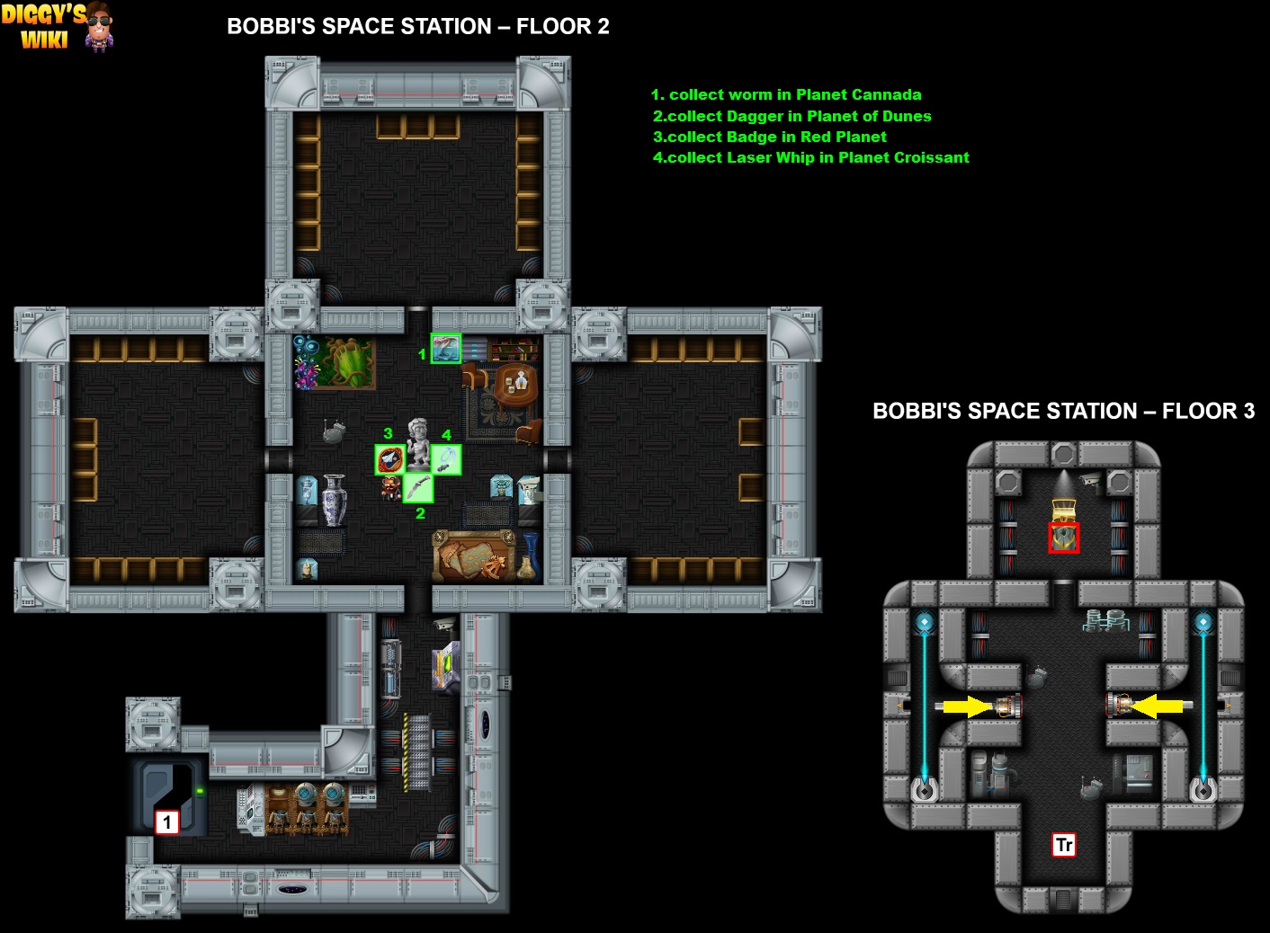 Bobbi's Space Station Map 1