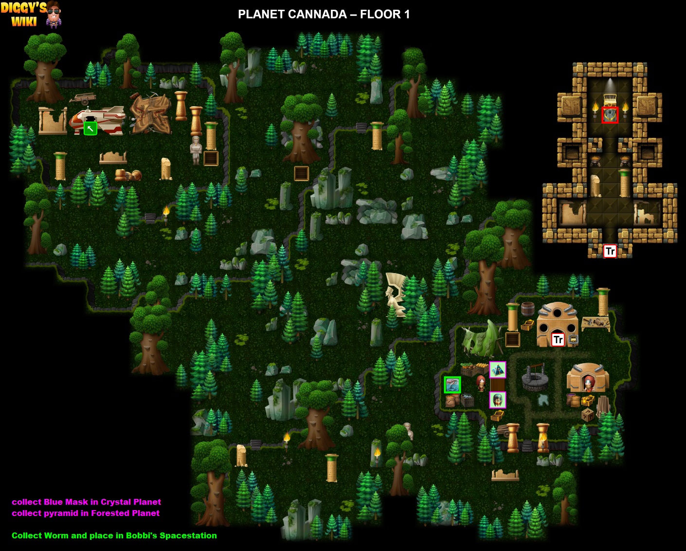 Planet Cannada Map 0