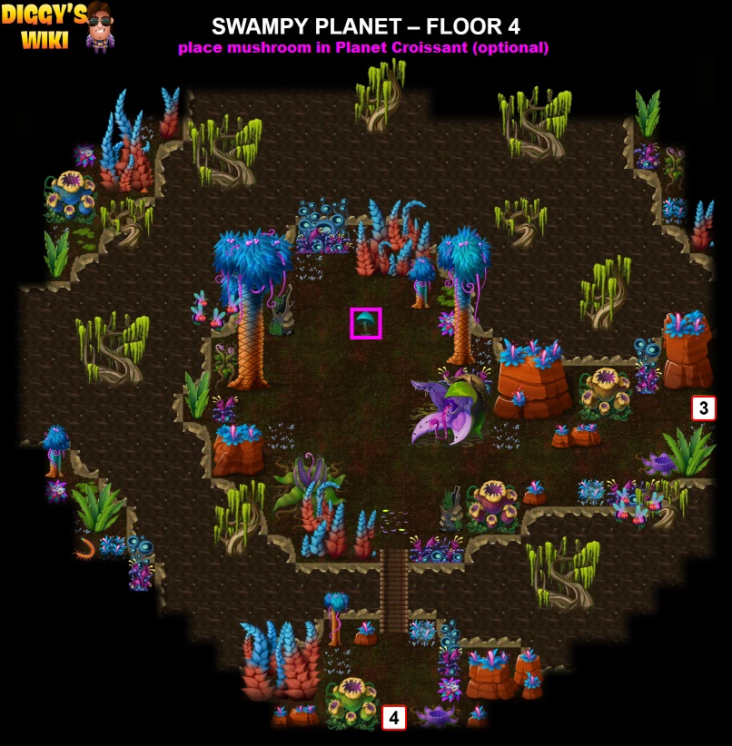Swampy Planet Map 3