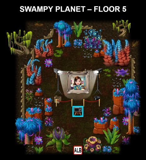 Swampy Planet Map 4