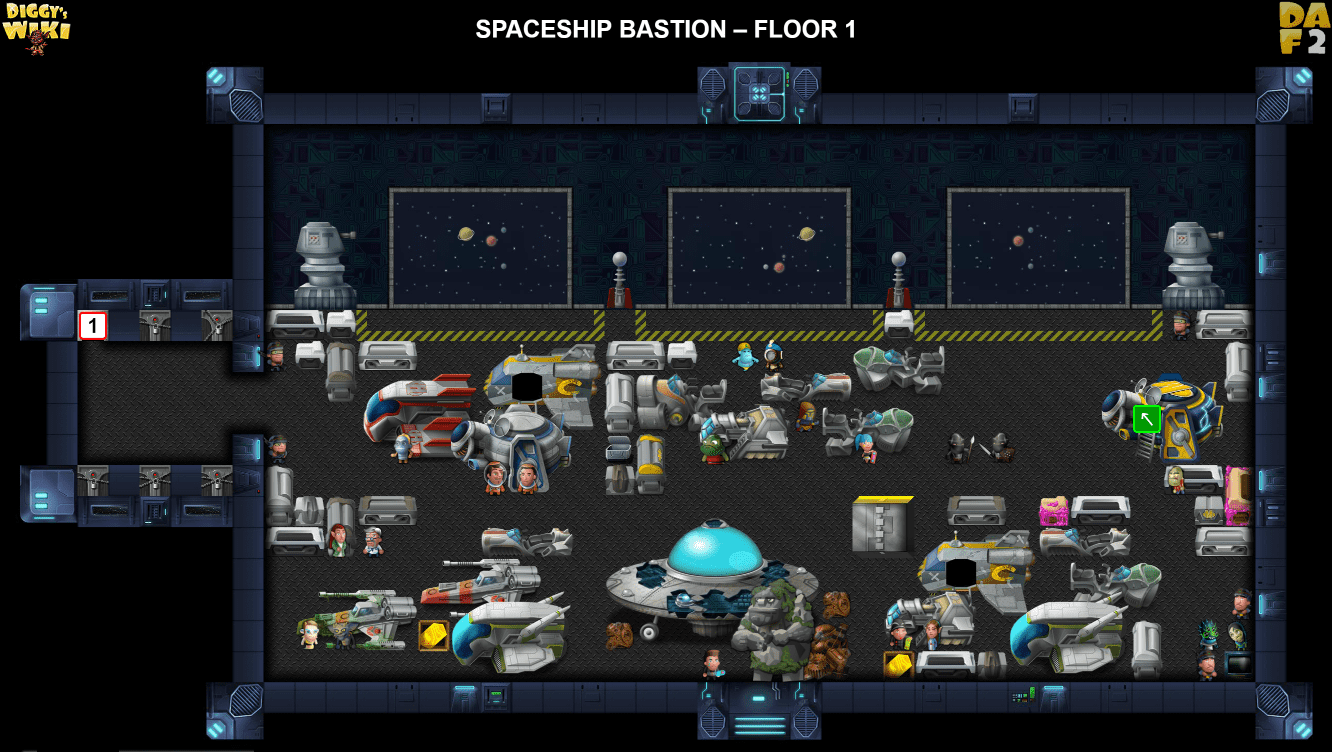 Spaceship Bastion Map 0