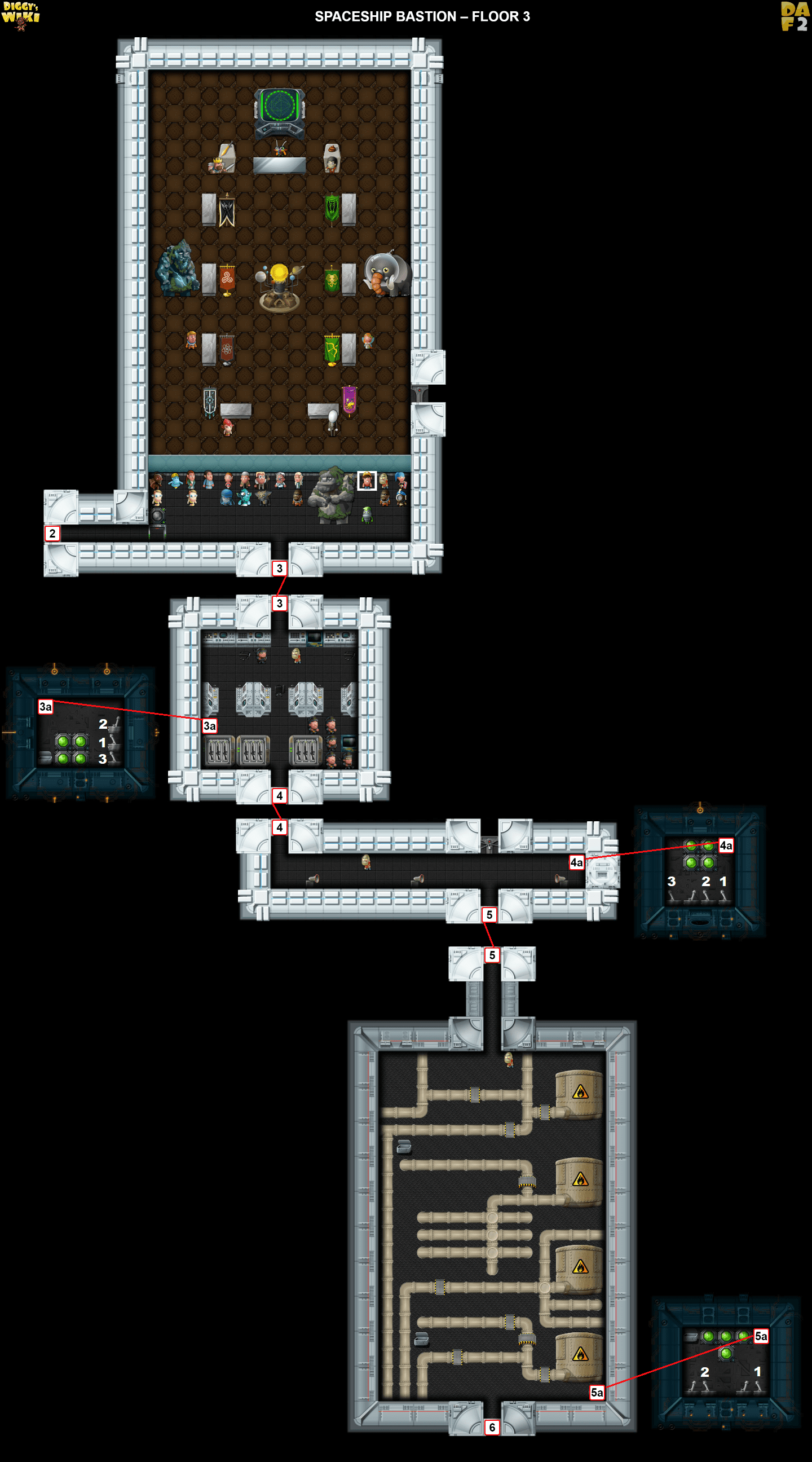Spaceship Bastion Map 2