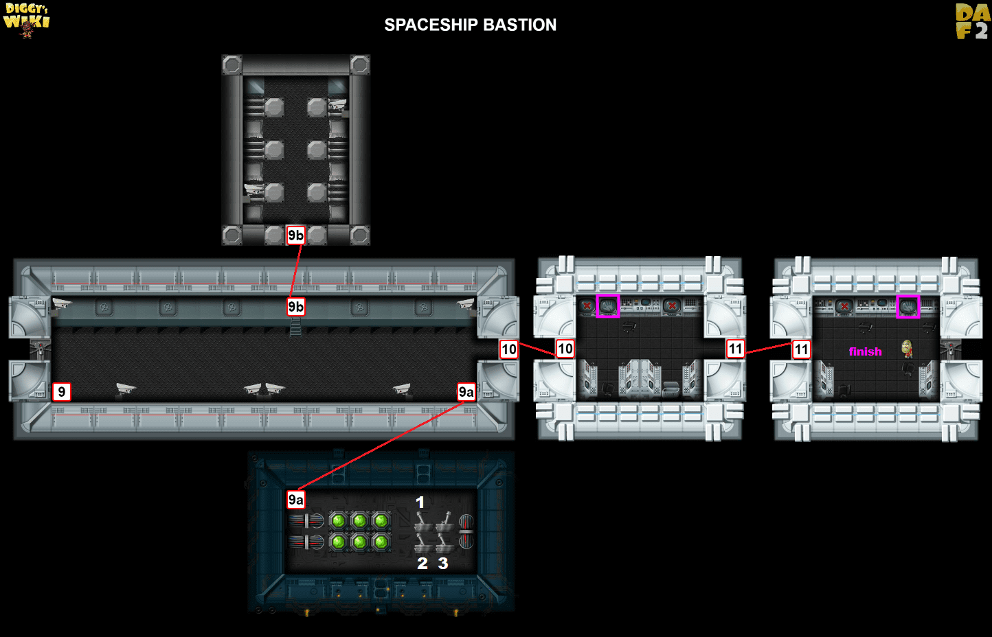 Spaceship Bastion Map 4