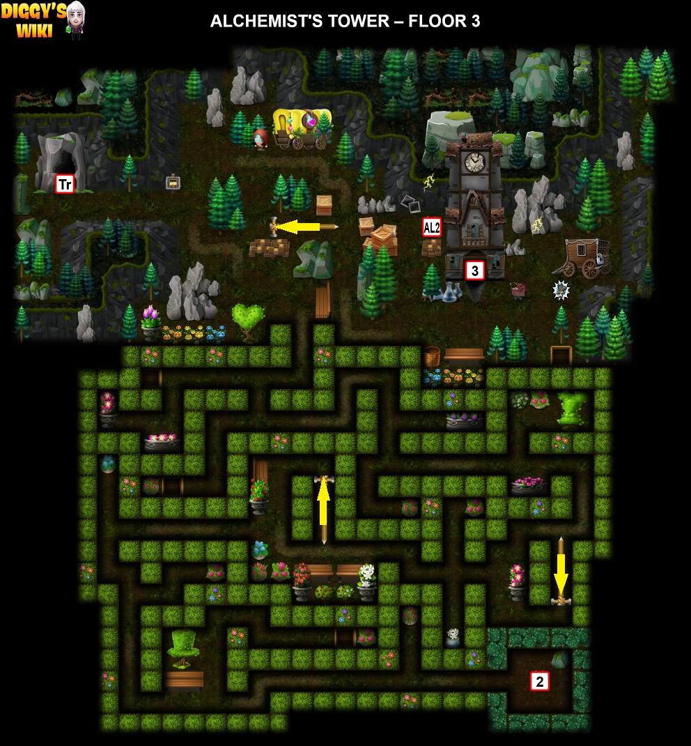 Alchemist's Tower Map 2