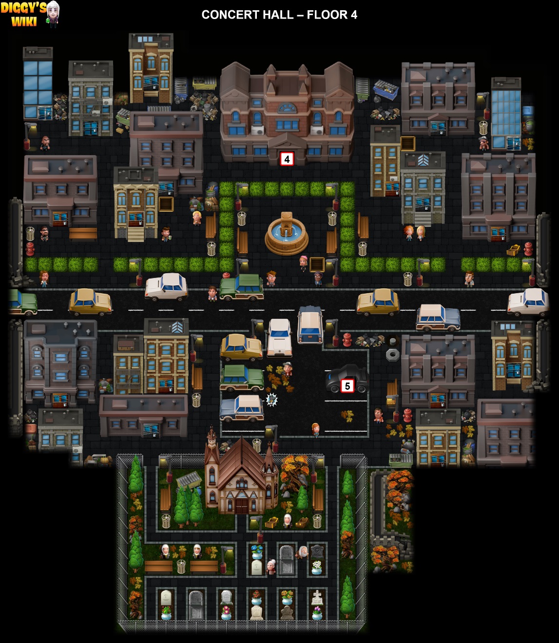 Concert Hall Map 3