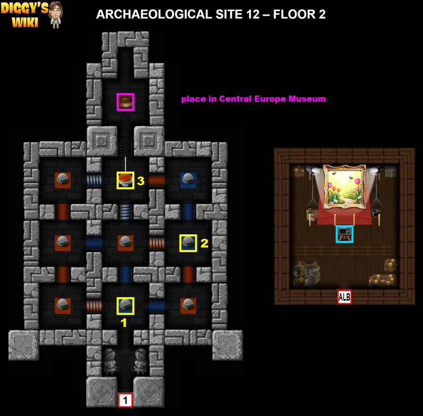 Archaeological Site 12 Map 1